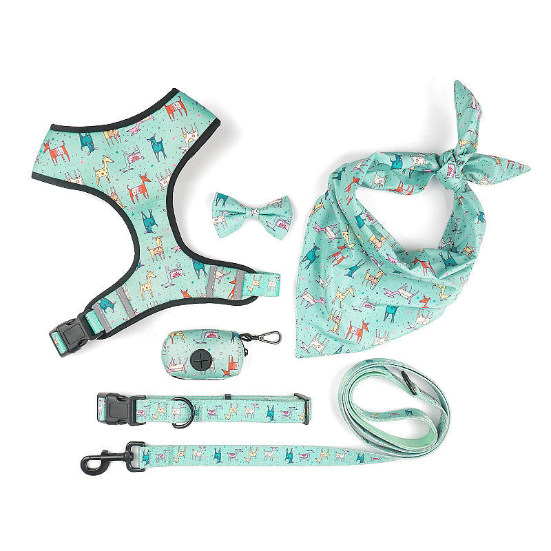 Unleash Style and Comfort with Our Pet Leash Harness With Bow
